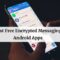 Encrypted messaging apps
