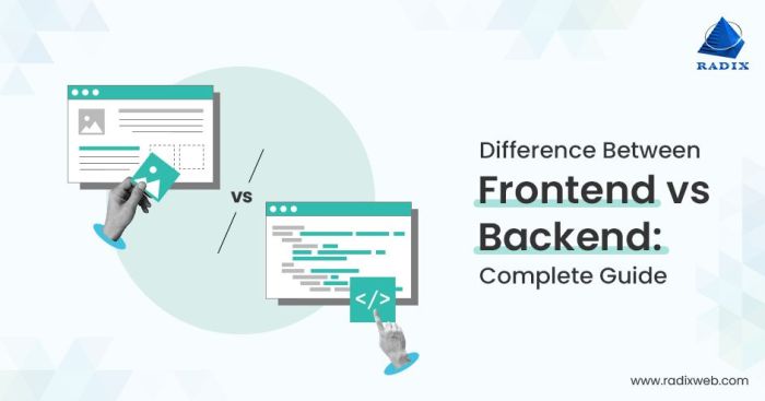 Frontend vs. Backend Developers: What's the Difference? - Learn to code ... Frontend vs backend development