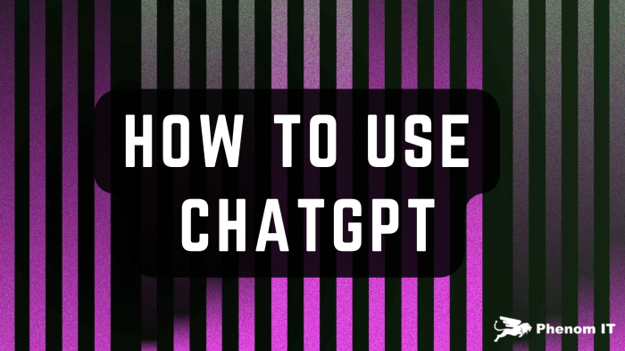 How to use ChatGPT