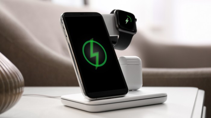 Wireless charging smartphones