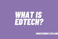 What is edtech